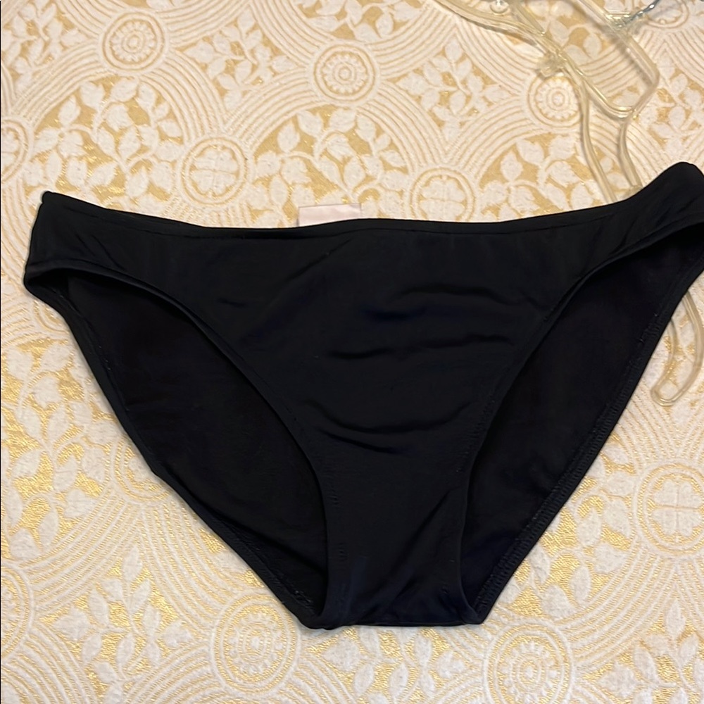 Xhilaration Black Bikini Bottom Timeless Swimwear